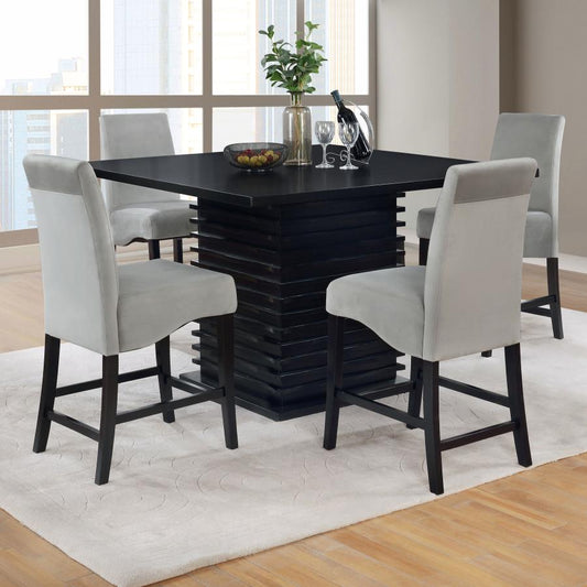 Muebles de comedor Stanton de Coaster - Sillas grises