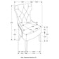 Ortega 5 Pc Dining Set - Baney Side Chair