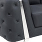 Global United 1050 Italian Leather Sofa Set