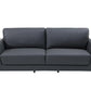 Global United 1050 Italian Leather Sofa Set