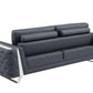 Global United 1050 Italian Leather Sofa Set