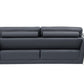 Global United 1050 Italian Leather Sofa Set