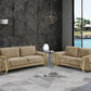 Global United 1051 Beige Sofa Collection