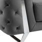 Global United 1051 Gray Sofa & Loveseat
