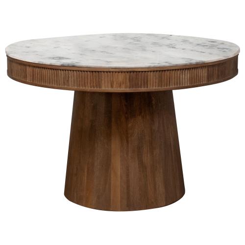 Coaster Ortega 105141 Marble Top Dining Set - 2 Chair Options