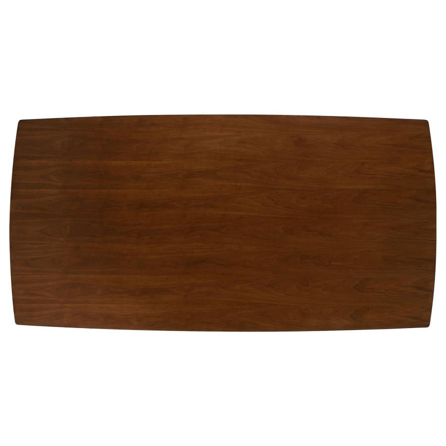 Colección de comedor ovalado de 5 piezas Malone - Moderno de mediados de siglo