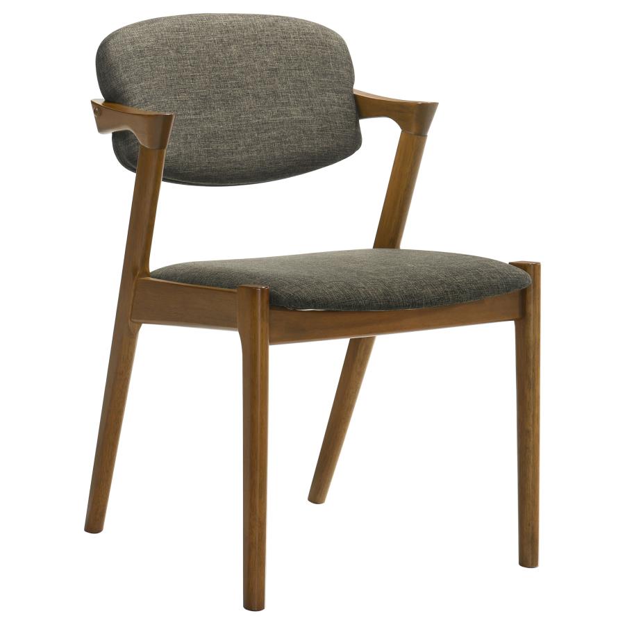 Colección de comedor ovalado de 5 piezas Malone - Moderno de mediados de siglo