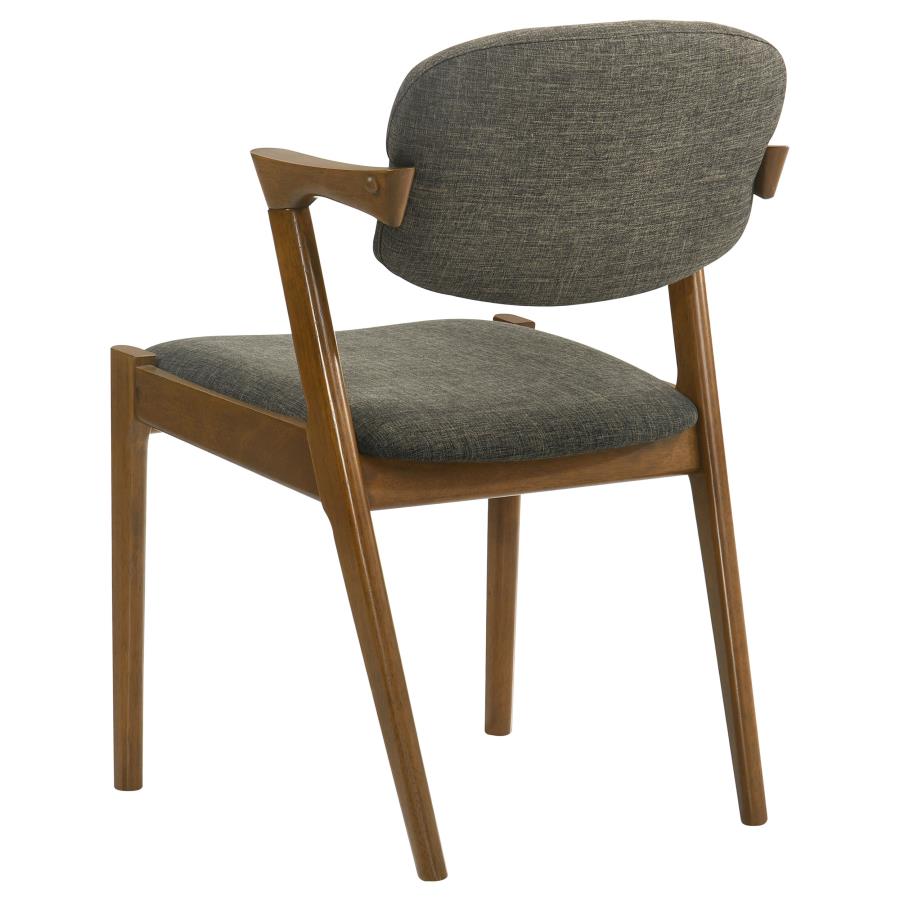Colección de comedor ovalado de 5 piezas Malone - Moderno de mediados de siglo