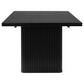 Catherine 5-7 Pc Black Dining Set by Coaster