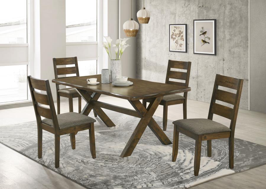 Alston Knotty Nutmeg 5-7 Pc Dining Collection