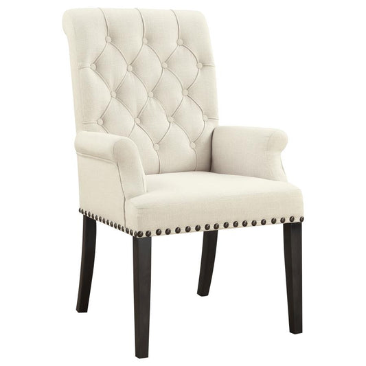Phelps Beige Arm Chair 107283