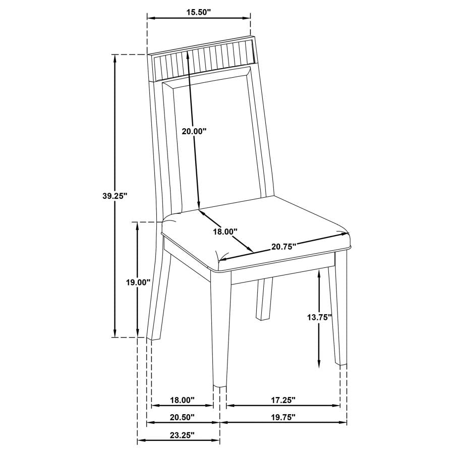 Brookmead 9 Pc Extension Leaf Dining Set