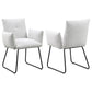 Potero Faux Marble Extension Leaf Dining Set