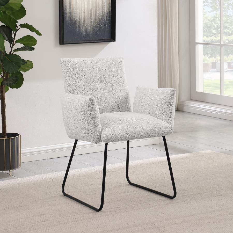 Potero Faux Marble Extension Leaf Dining Set