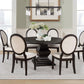 Twyla 7 Pc Dark Cocoa Dining Set