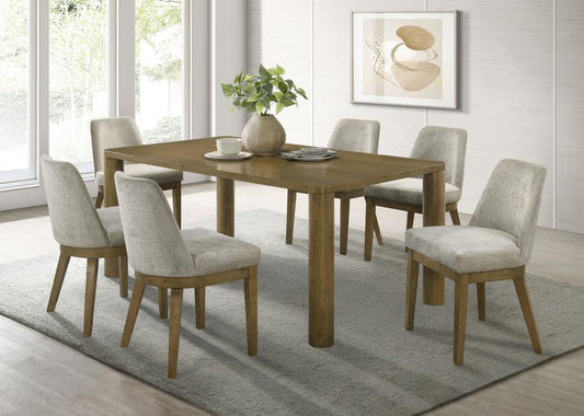 Castlewood 109351-S7 Wood 7 Pc Dining Set