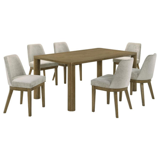 Castlewood 109351-S7 Wood 7 Pc Dining Set