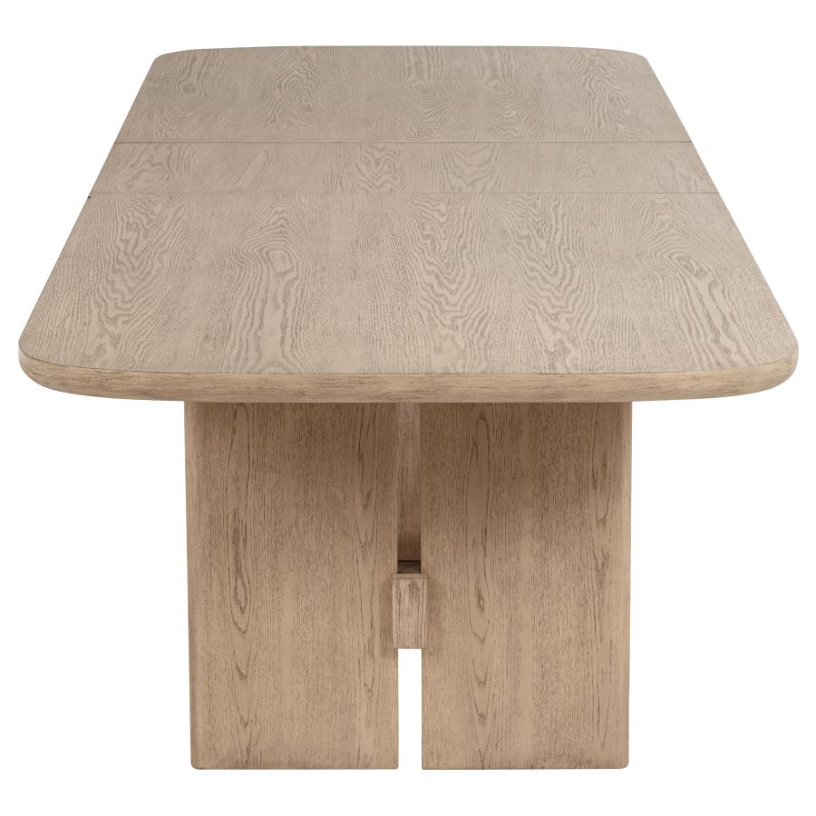 Kailani 7 Pc Beige Oak Dining Collection