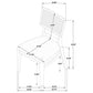 Kailani 7 Pc Beige Oak Dining Collection