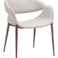 Limay Dining Chair Beige & Walnut