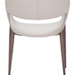 Limay Dining Chair Beige & Walnut