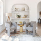 Melilla Dining Chair Misty Gray 109990