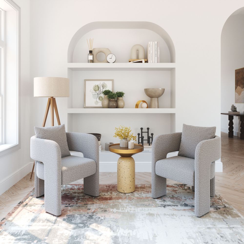 Melilla Dining Chair Misty Gray 109990