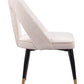 Artus Dining Chair Ivory 110002