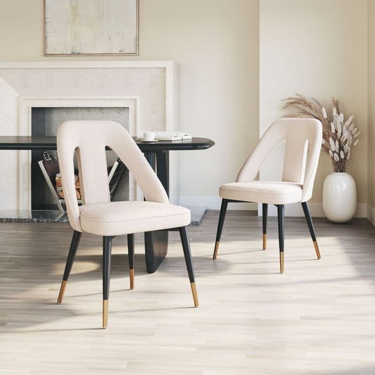 Artus Dining Chair Ivory 110002
