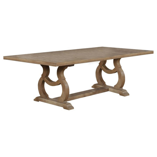 Brockway Dining Set by Coaster - Barley Brown