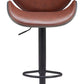 Zuo Modern Meyane Barstool Brown