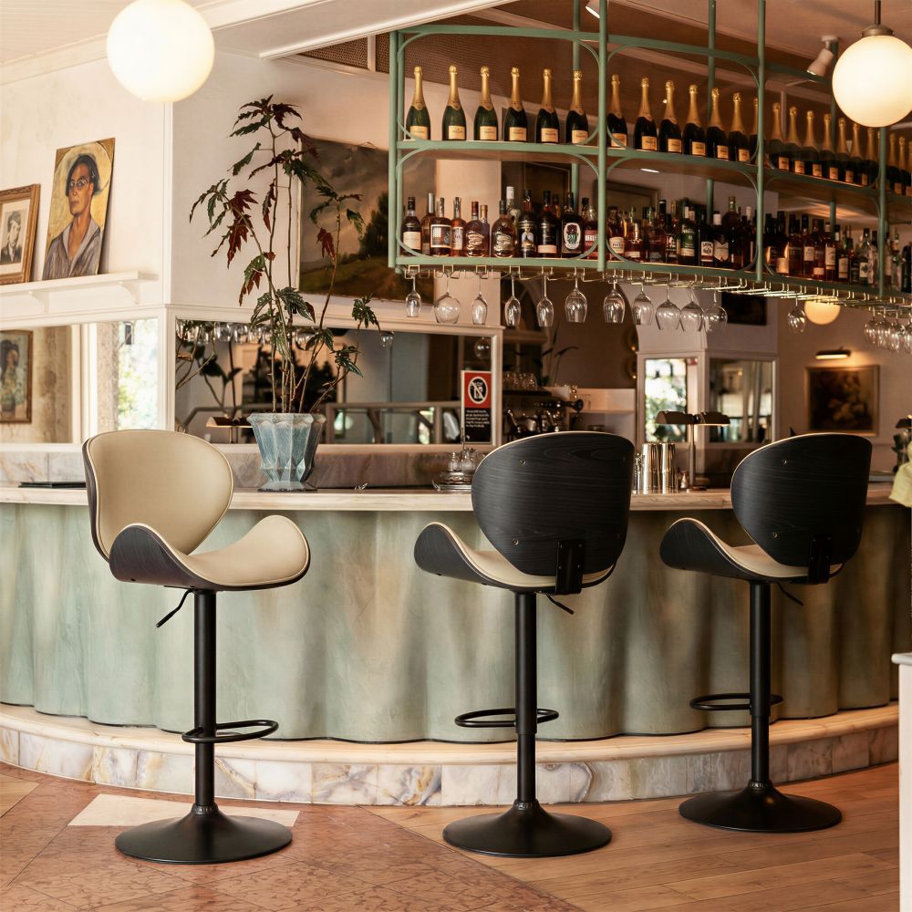 Meyane Gray Barstool 110569