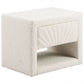 Baris Nightstand Ivory 110652