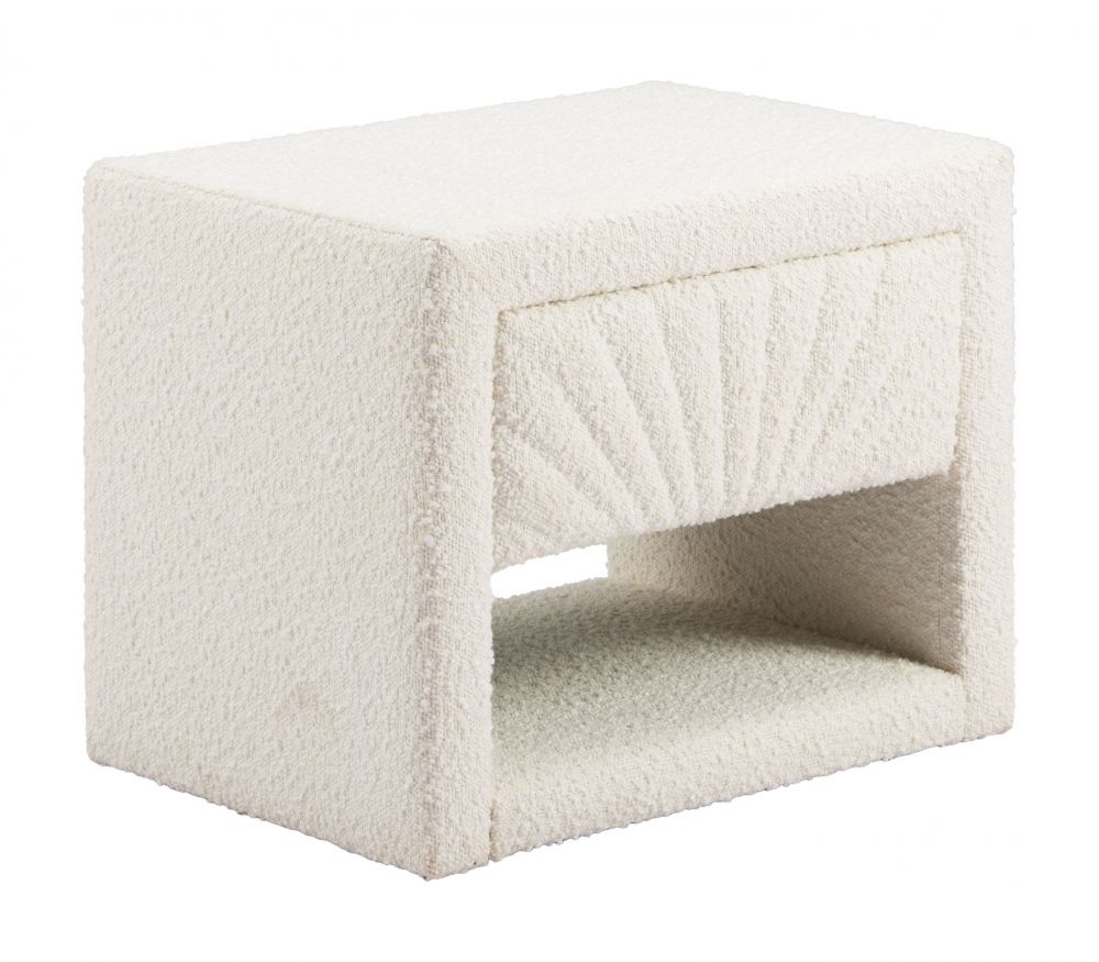 Baris Nightstand Ivory 110652