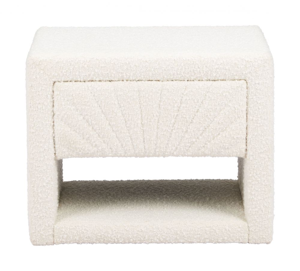 Baris Nightstand Ivory 110652