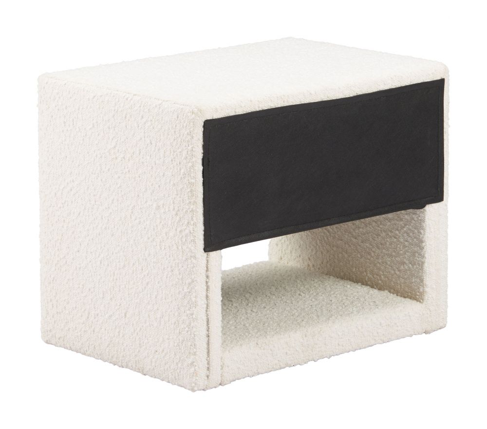 Baris Nightstand Ivory 110652