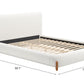Baris Queen Bed Ivory 110663
