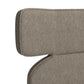 Dusa Olive Brown Platform Bed