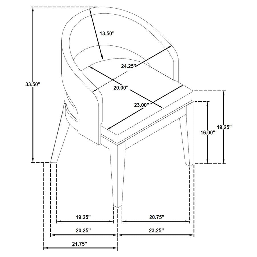 Leandro 9 Pc Expandable Dining Collection