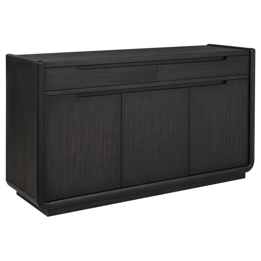 Leandro Burnished Black Sideboard 115395