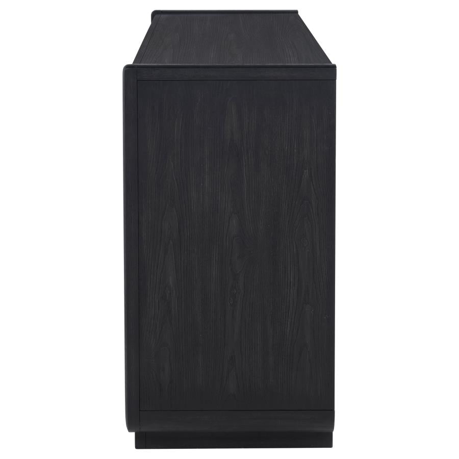 Leandro Burnished Black Sideboard 115395