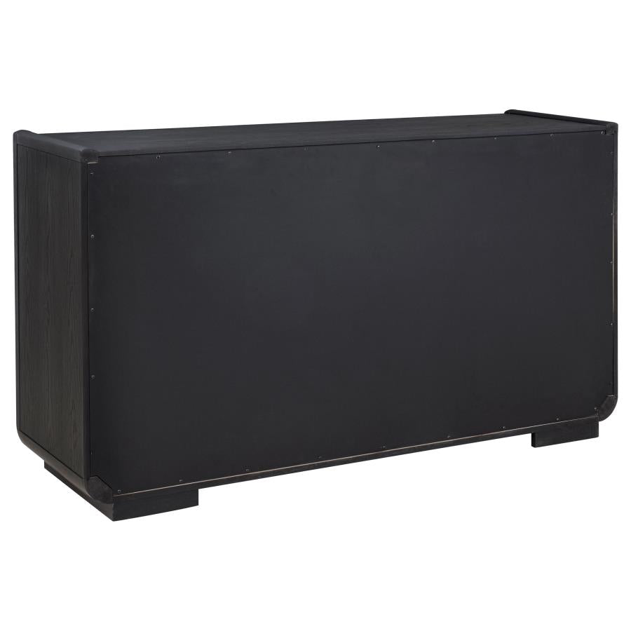 Leandro Burnished Black Sideboard 115395