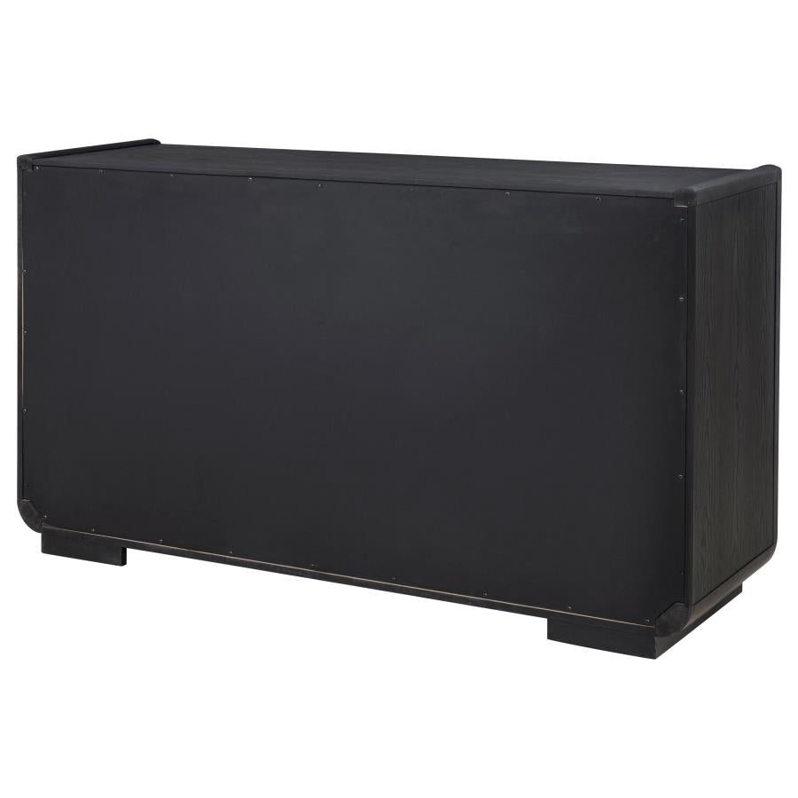 Leandro Burnished Black Sideboard 115395
