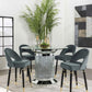 Colección de comedor Glam de 5 piezas Ellie 115558-S5G