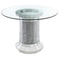 Colección de comedor Glam de 5 piezas Ellie 115558-S5G