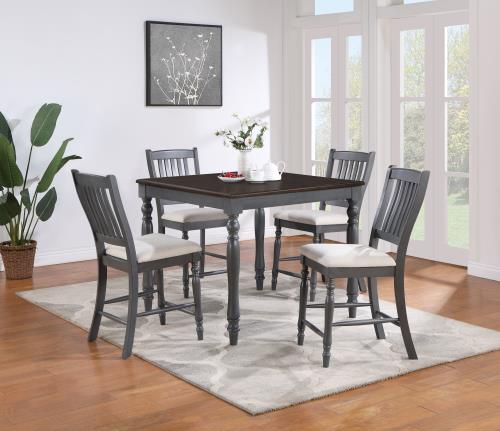 Wiley 5 Pc Beige & Gray Dining Collection 120576