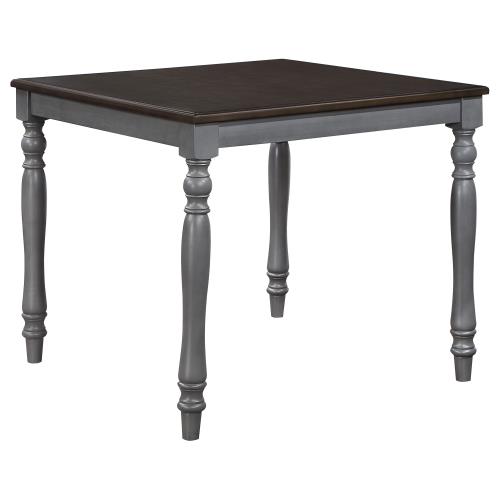 Colección de comedor Wiley de 5 piezas en beige y gris 120576