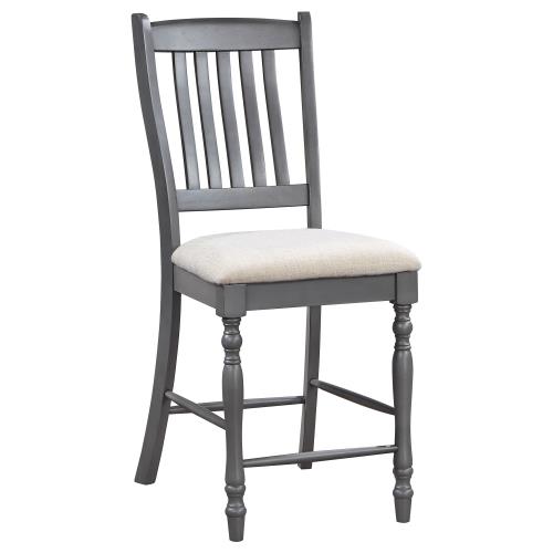 Colección de comedor Wiley de 5 piezas en beige y gris 120576