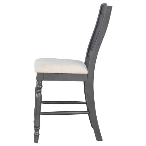 Colección de comedor Wiley de 5 piezas en beige y gris 120576