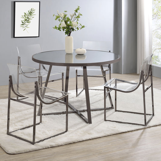 Adino 5 Pc Dining Set - Coaster Furniture 121142